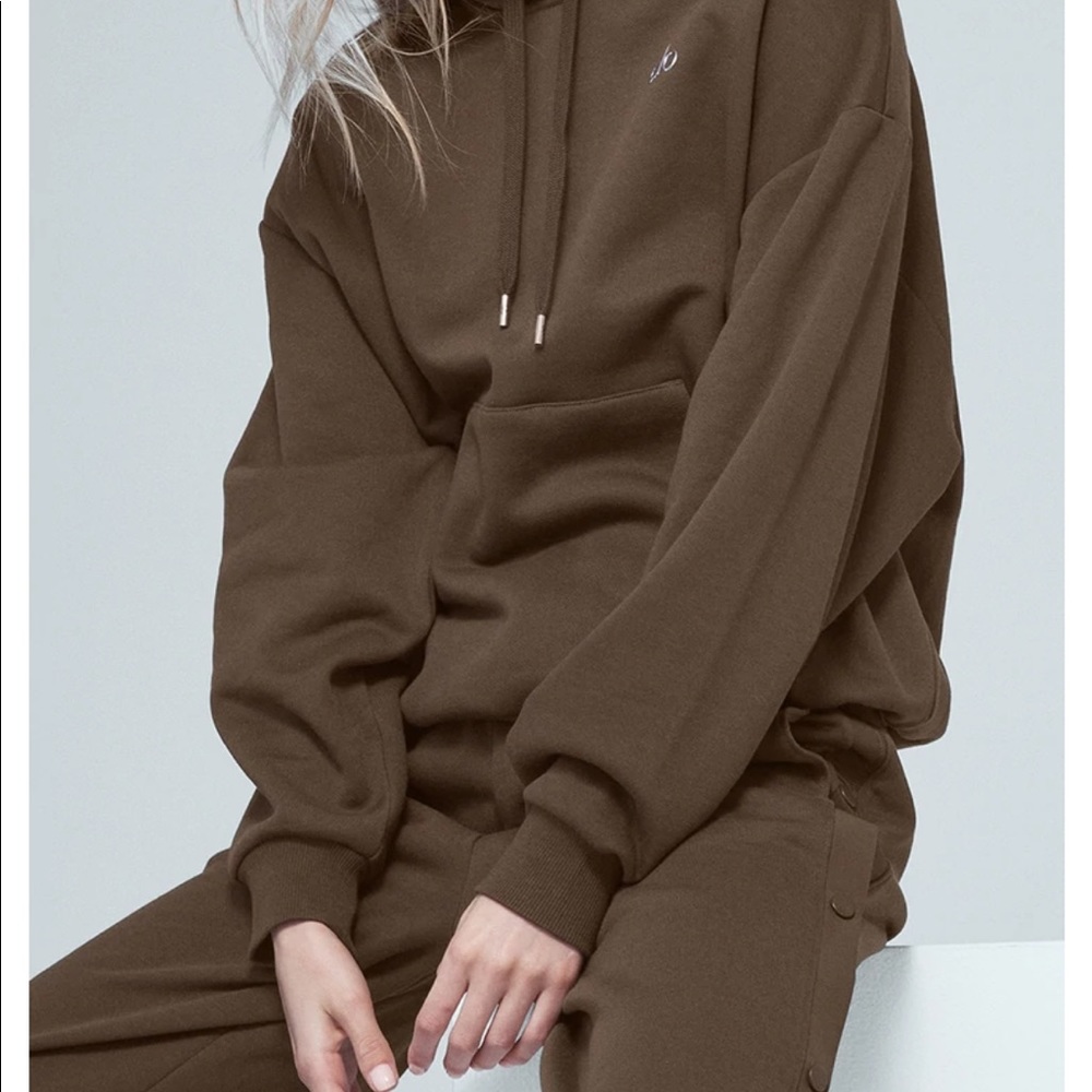Alo ACCOLADE HOODIE + COURTSIDE TEARAWAY SNAP PANT